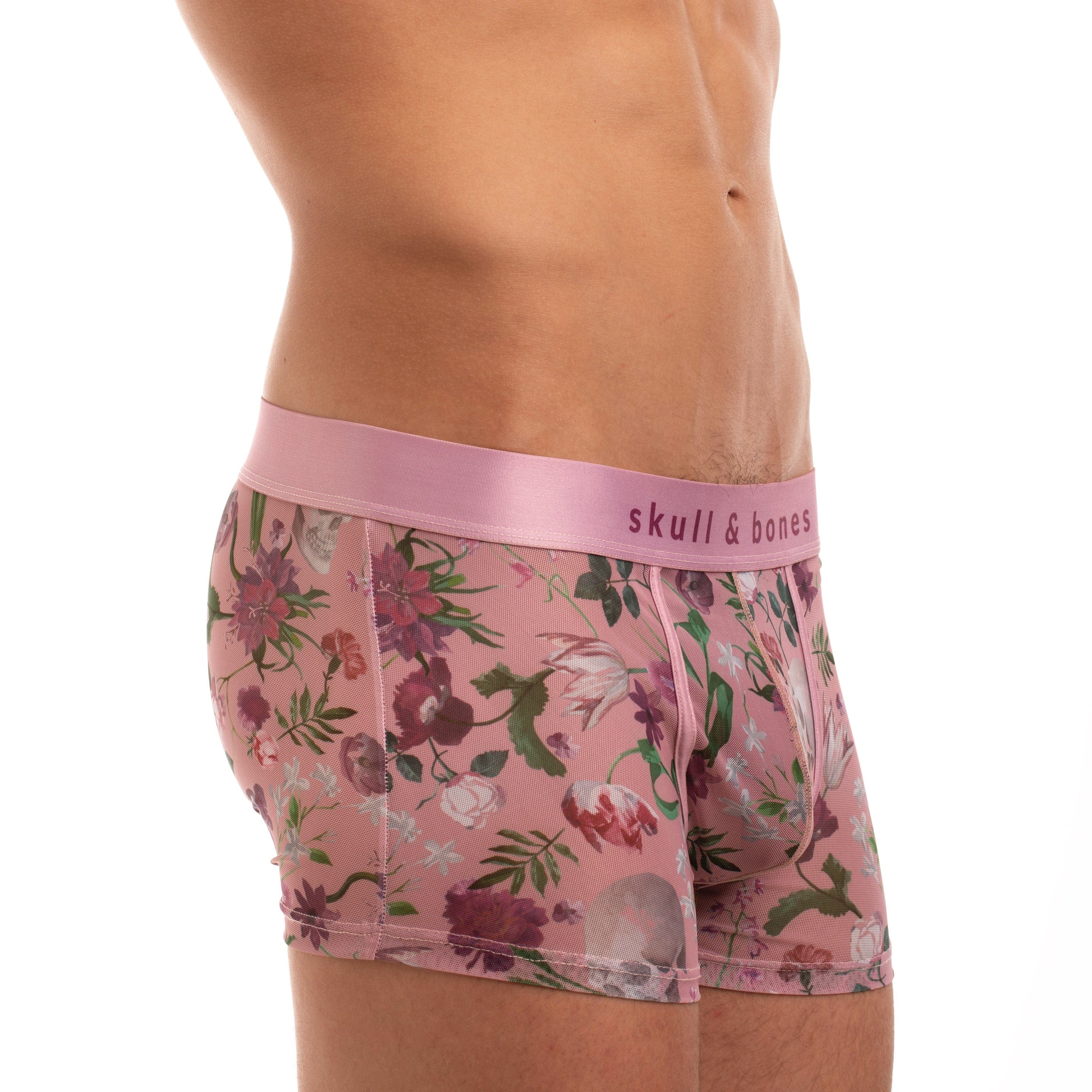 Dutch Floral Mesh Pink Trunk - Image 3