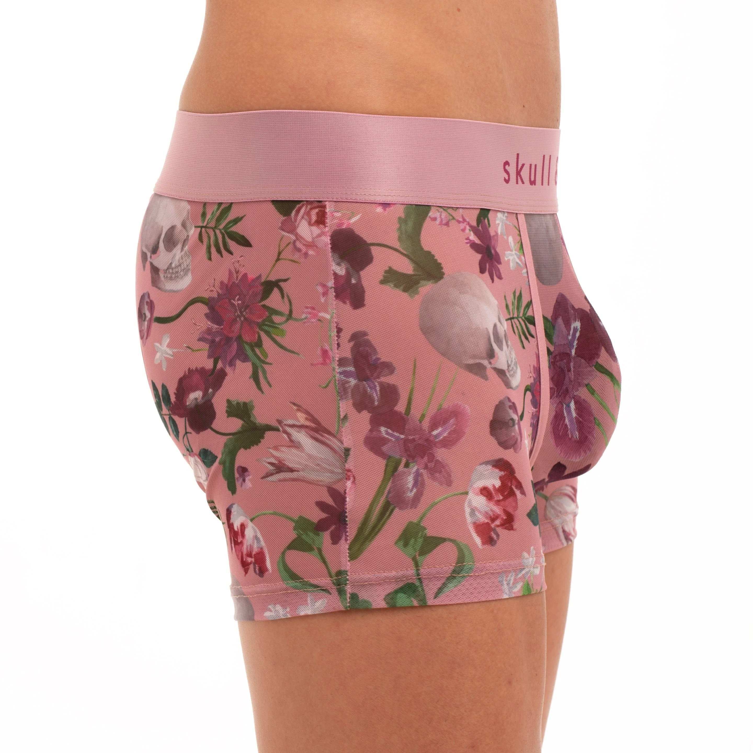 Dutch Floral Mesh Pink Trunk - Image 4