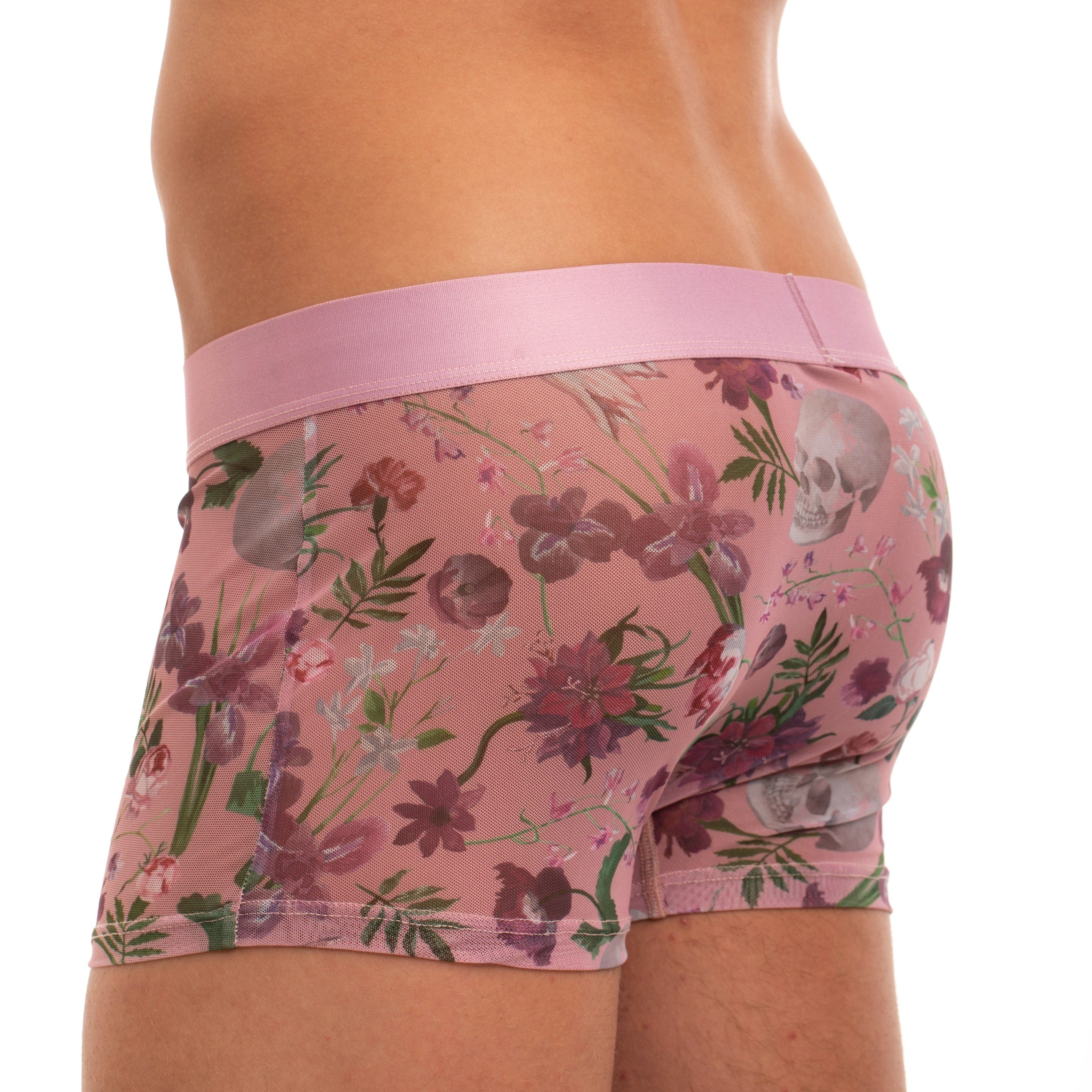 Dutch Floral Mesh Pink Trunk - Image 5