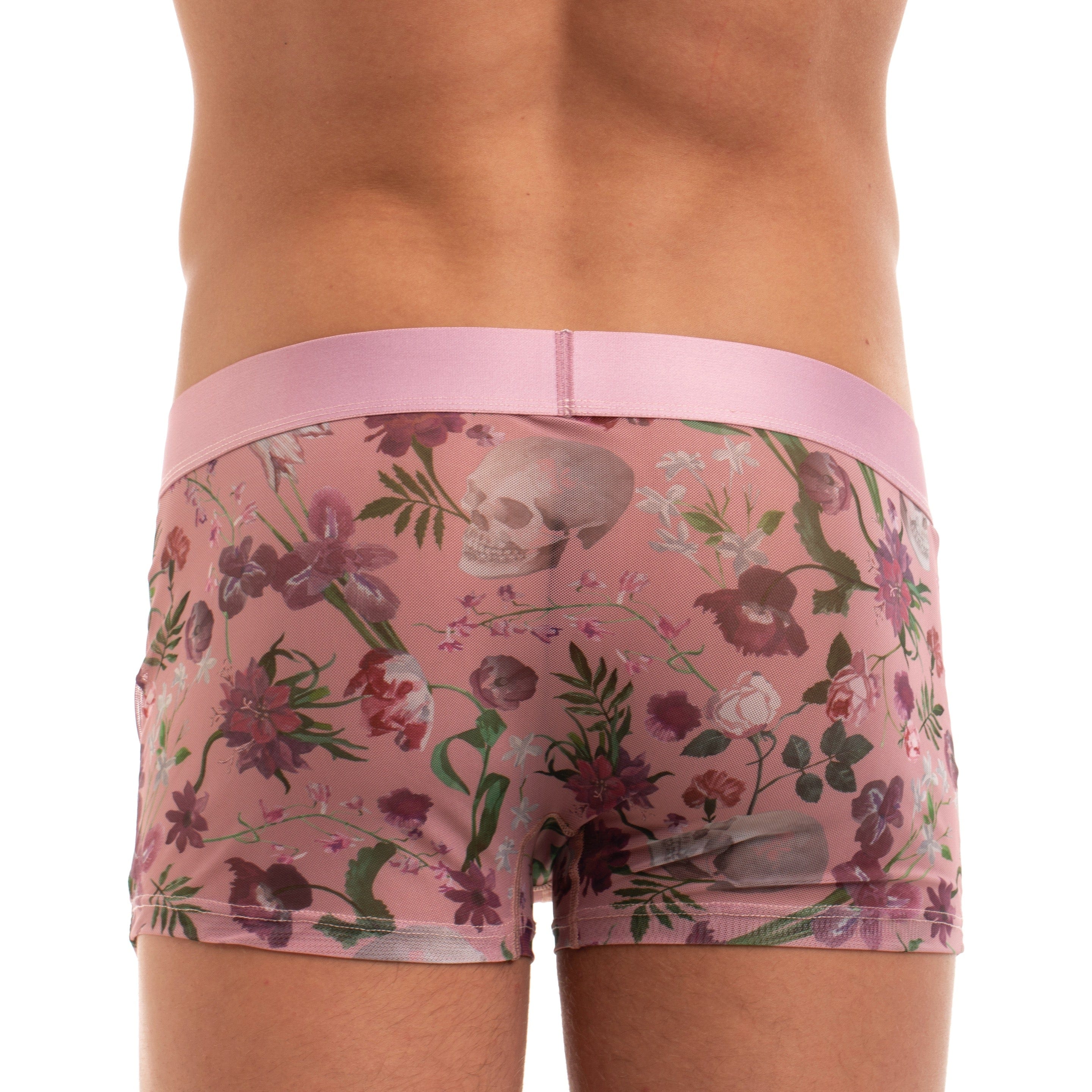 Dutch Floral Mesh Pink Trunk - Image 6