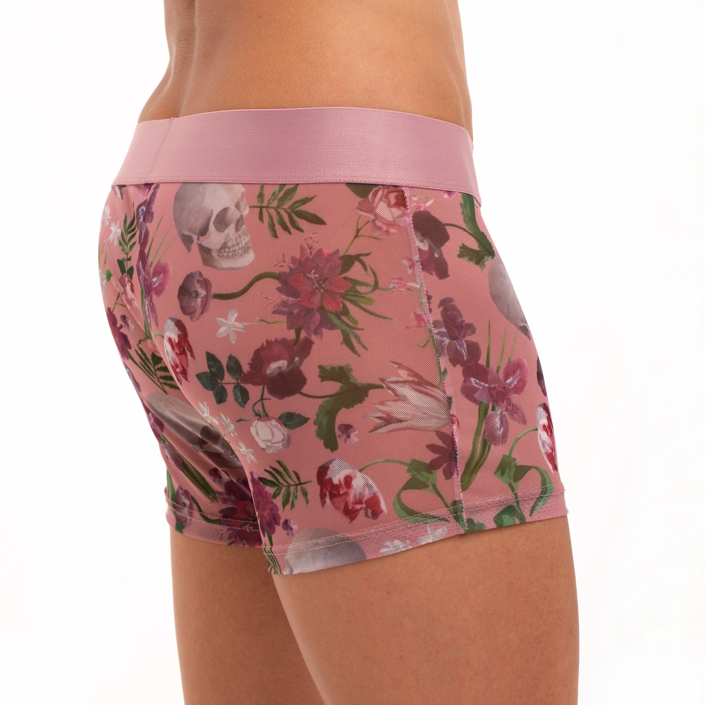 Dutch Floral Mesh Pink Trunk - Image 9
